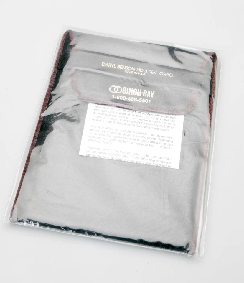 Singh-Ray filter Reversed Graduated Neutral Density - 130x185mm (Xpro) 3-stop - Image 1 of 1