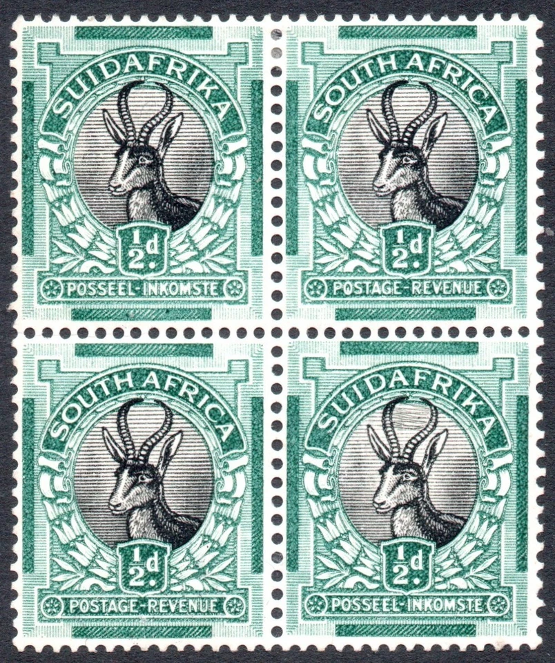 África do Sul 1930-44 1/2d wmk invertido, variedade COBWEB, SG.42c, variedade UM, c.£72 - Imagem 1 de 1