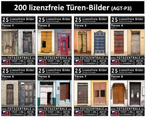 200 Lizenzfreie Profi-Bilder/Fotos Türen Tore (Photoshop) UVP 152,- € - Bild 1 von 9