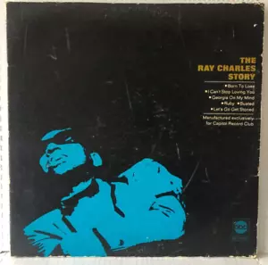 COVER ONLY! THE RAY CHARLES STORY Original 1967 ABC Capitol Club VG $2 CLEARANCE - Picture 1 of 3