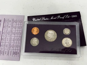 United States Mint Proof Set 1988 w/ COA & BOX - Picture 1 of 2