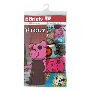 2X Lot Handcraft Boys 5 Pack Piggy Minitoon Multicolor Briefs Underwear Size 6 - Picture 1 of 1