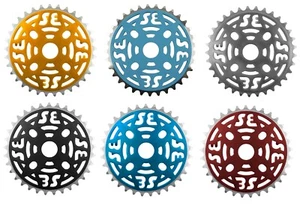 Chainring Sprockets SE Bikes Alloy 33T 1/2" x 1/8" Chains Different Colors   - Picture 1 of 13