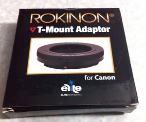 T-Mount Camera Adapter For Canon EF EOS AF Camera SLR DSLR T-2 t mount T2-Mount