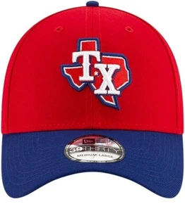 New Era 39THIRTY Texas Rangers MLB Men's Medium-Large Red Cap Hat NWT - Picture 1 of 6