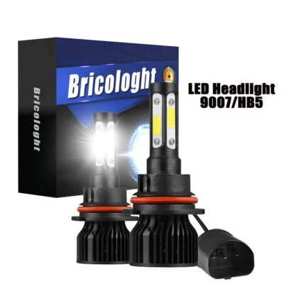 Kit de faros LED 9007 HB5 6000K blancos bombillas altas/bajas para Dodge Stratus 1995-2006 Foto 1 de 4