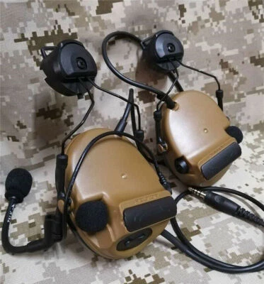 TCA Comtac-III C3 Tactical Communication Headset Noise Reduction Helmet Headset - Image 1 of 4
