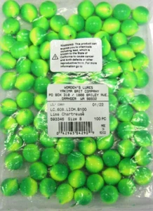 Worden's Lures Yakima Bait LIL Corky Corkies Float Steelhead Trout 608-LICH 100 - Picture 1 of 1