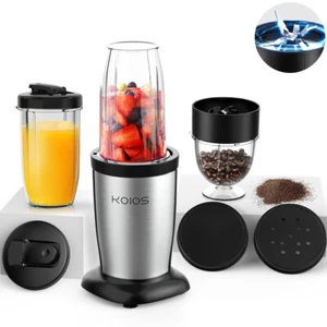 900W Electric Juicer Fruit Vegetable 11Pieces Personal Blender and Grinder Combo - Picture 1 of 19