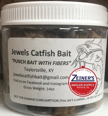 Jewels Catfish Bait - Cheese Punch Bait - Approx 14oz Cheese Flavor Bait