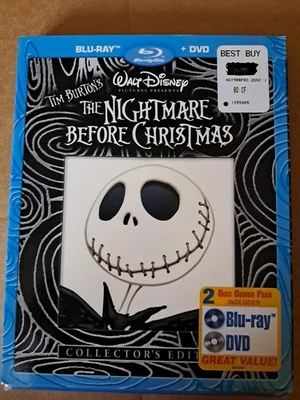 The Nightmare Before Christmas Collectors Edition Blu-Ray DVD NEW/SEALED - Image 1 of 2