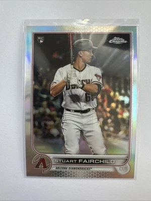 2022 Topps Chrome - Stuart Fairchild #156 Refractor (RC) - Image 1 of 2