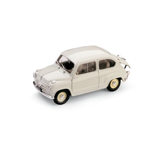 FIAT 600 1a SERIE DERIVAZIONE ABARTH 750 1956 1:43 Brumm Auto Stradali Modellino - Immagine 1 di 1