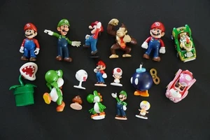SUPER MARIO BROS. KONVOLUT SPIELFIGUREN, AUTOS, CAKE TOPPERS, PVC FIGUREN - Bild 1 von 4