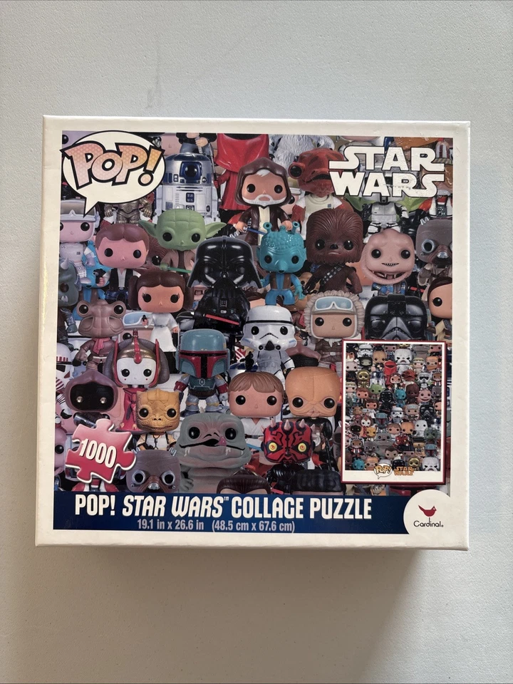 Funko Pop! Rompecabezas Collage Star Wars 1000 Piezas Completo Usado Regalo Vacacional Foto 1 de 1