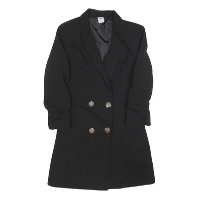 ZEBRA Womens Black Button Jacket XS Polyester Blend Double Breasted Long Sleeve - Image 1 of 4