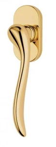 2 Stück Fenstergriff Täler & Täler Deutsche Serie 165F RS Gold Hochglanz - Bild 1 von 2