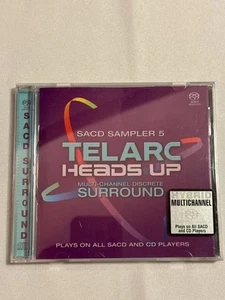 Telarc Heads Up SACD Sampler 5 Hybrid Multi-Channel Discrete Surround CD - Picture 1 of 3