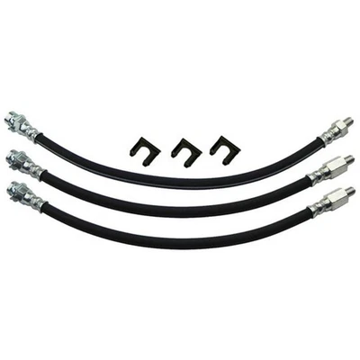 Kit de manguera de freno de goma frenos de tambor 1957 Ford Thunderbird 3 piezas Foto 1 de 4