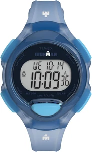 Timex Women's Ironman Essential 34mm Watch - Blue Strap Digital Dial Blue Case - Picture 1 of 6