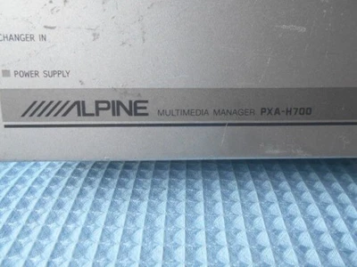ALPINE PXA-H700 Digital Sound Processor Used Untested Car Audio Unit From Japan - Image 1 of 4