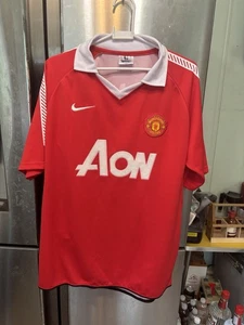 Manchester United AON Nike Lightweight Jersey Size M Rooney #10 - Picture 1 of 5