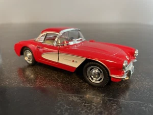 Kinsmart 1957 Chevy Chevrolet Corvette 1/32 Scale Pullback Action Diecast Car - Picture 1 of 13