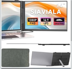 NUEVO Extensor de Pantalla para Laptop Siaviala S1 14" 1920 x 1080 60Hz Mac PC NUNCA USADO - Imagen 1 de 5
