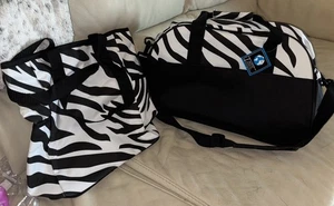 Zebra Weekender And Bag - Picture 1 of 4