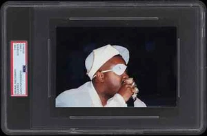1990s Slick Rick Rapper Headshot Type 1 4x6 Original Photo by JLash PSA/DNA - Picture 1 of 2