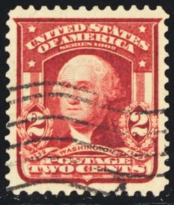 319, Used 2¢ XF - With Graded 95 PSE Certificate - Stuart Katz - Picture 1 of 2