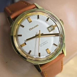 Vintage BULOVA men's automatic watch 11 ALACD 23Jewels DATE swiss made 1967 - Picture 1 of 19