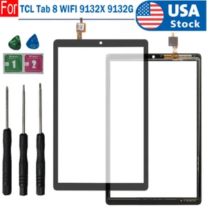 Ricambio pannello vetro digitalizzatore touch screen 8" per TCL Tab 8 WIFI 9132X 9132G - Foto 1 di 6