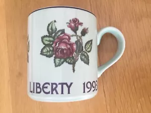 VINTAGE LIBERTY OF LONDON YEAR MUG. 1993 ADAMS POTTERY. UNUSED CONDITION. - Picture 1 of 4