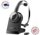 Levn LE-HS010 Superior Black Al Noise Cancelling Bluetooth Headphones 35Hrs