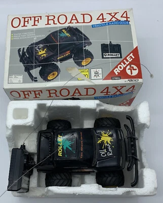 Nikko Off Road 4X4 Rollet Skala 1/20 Kontrollierte RC Systems Gebraucht Vintage - Bild 1 von 4