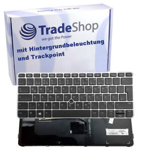 Original Tastatur QWERTZ DE für HP EliteBook 820 G3 mit Beleuchtung + Trackpoint