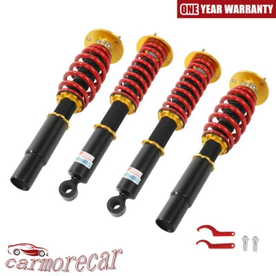 For 2004-2010 BMW 525i 528i 530i 535i 5 Series E60 Adj. Height Coilovers Shock - Image 1 of 4