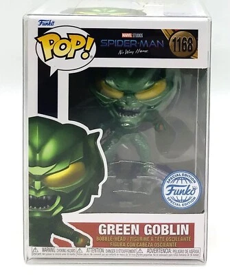 Funko Pop! Spider-Man NWH Green Goblin #1168 Special Edition with POP Protector