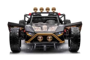 Electric Kids Car "Buggy 168" - 24V Battery, 2x 200W Motors - 2.4Ghz +MP3 + Ledersi - Picture 1 of 13