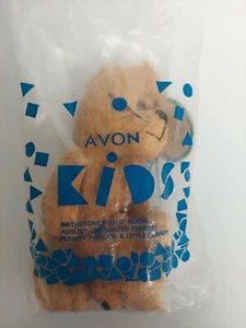 New Avon Kids Full O Beans Purrdy The Lion&Little Purrdy 2000 August Birthstone - Picture 1 of 4