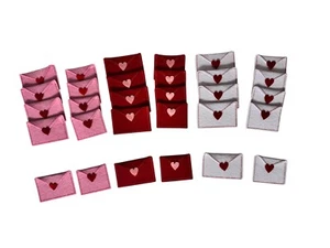 Correo/tarjetas de fieltro de San Valentín 30 piezas decoración de San Valentín - Imagen 1 de 7