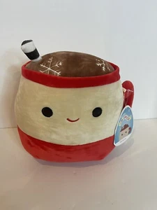 Kellytoy Squishmallow 8" Marshina Hot Cocoa Suave Peluche Sensorial con Etiquetas - Imagen 1 de 4