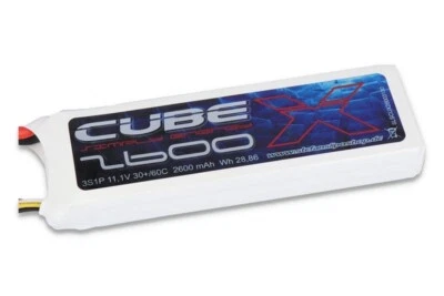 SLS X-CUBE LiPo Akku 2600mAh 3S1P 11,1V 30C/60C - SLSCUX26003130 - Bild 1 von 2