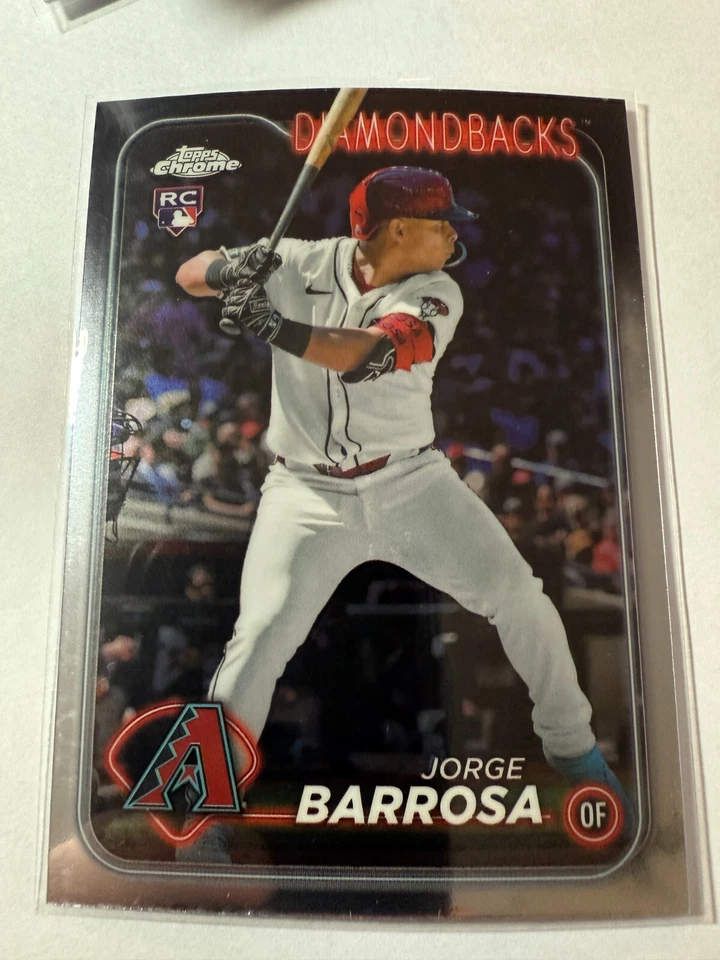 2024 Topps Chrome Update Series - Jorge Barrosa #USC163 (RC) - Image 1 of 1