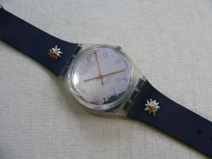 Reloj Swatch Especial Navidad 1987 Bergstrüssli GZ105 - Imagen 1 de 4