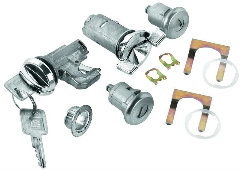 1969 Chevrolet El Camino Ignition Door Glovebox Lock set GM 386 Discontinued! - Imagem 1 de 1