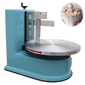 4-16in Cake Cream Spreading Coating Smearing Machine Speed Adjust Decorating DIY - Picture 1 of 24