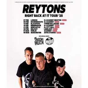 Poster The Reytons Right Back At It 2025 Tour Poster, gift for fans - Picture 1 of 8