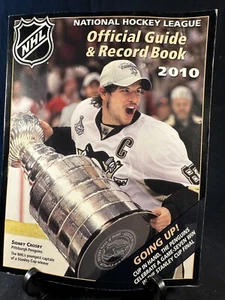 National Hockey League Official Guide & Record Book 2010 Sidney Crosby  Penguins - Picture 1 of 9